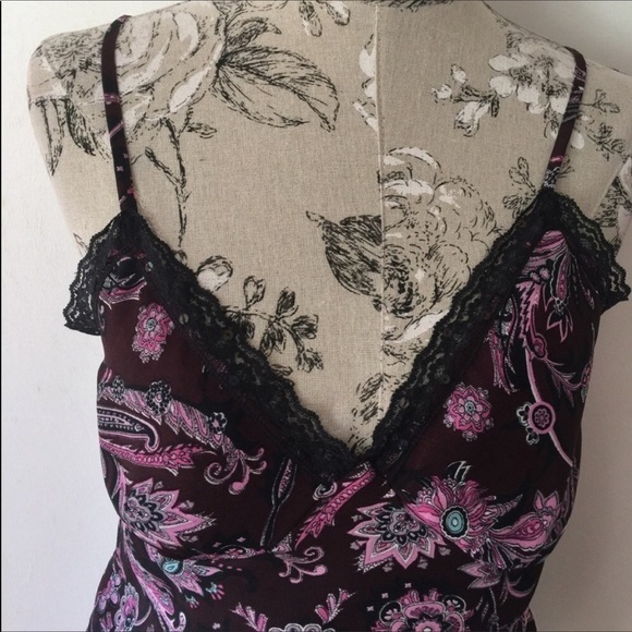 Nicole Miller Purple Cami 10 - Picture 3 of 5